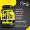 Btn Micellar Casein Protein Powder | Unflavoured With Enzymes | 33 Servings - 1kg White