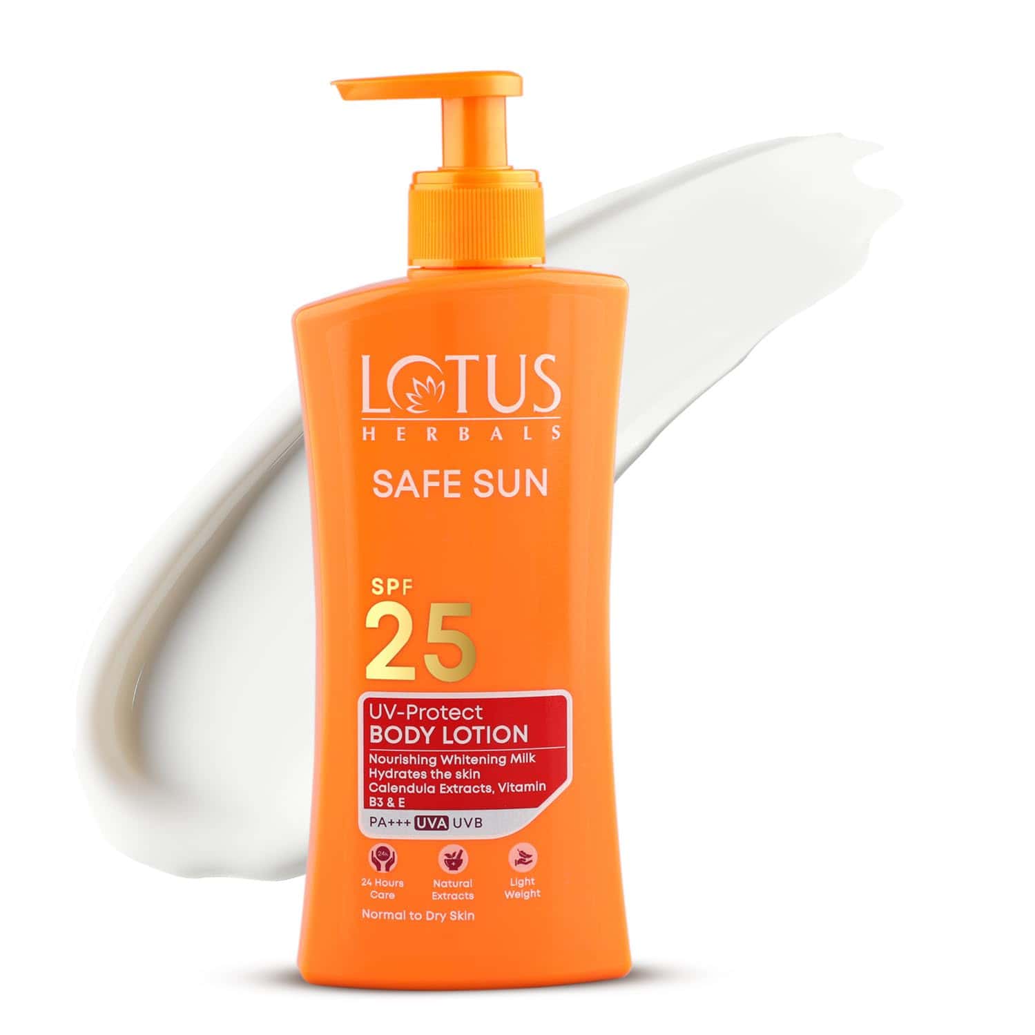 Lotus Herbals Safe Sun Uv-protect Body Lotion Spf 25 250 Ml