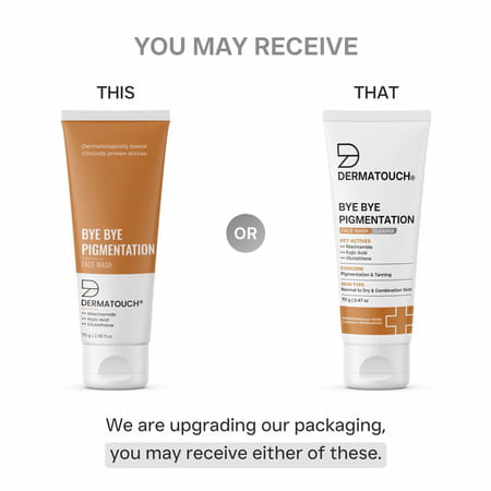 Dermatouch Bye Bye Pigmentation Face Wash - 70g