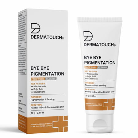 Dermatouch Bye Bye Pigmentation Face Wash - 70g