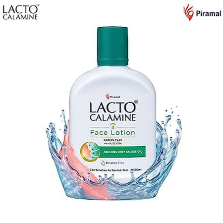 Lacto Calamine Face Lotion For Oil Balance - Combination To Normal Skin - 60 Ml