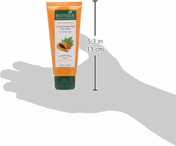 Biotique Bio Papaya Visibly Ageless Scrub Wash For All Skin Types 50 Ml