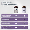 Miduty Vitamin B12 | Bioactive B-Complex With B6 & B9 | Energy | Brain & Nerve - 100 Chewables