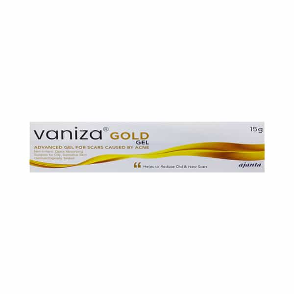 Vaniza Gold Advanced Gel For Scars Caused By Acne 15G