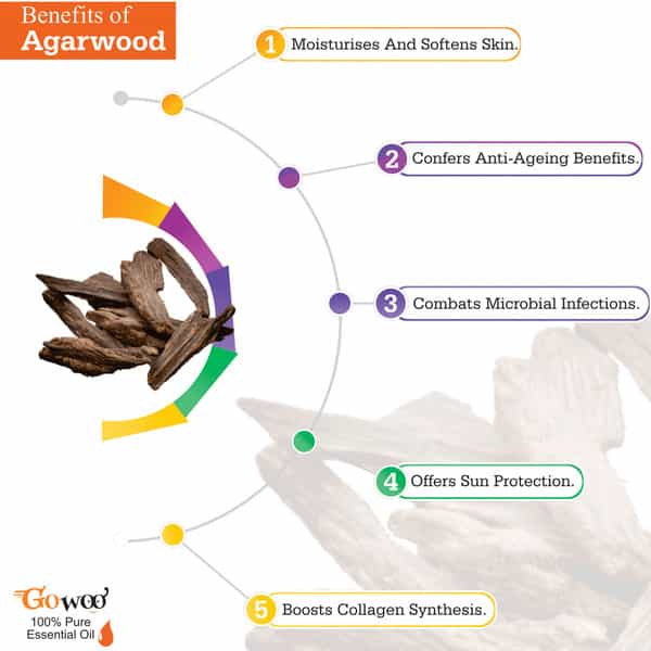 Go Woo 100% Pure Agarwood Oil Virgin & Undiluted 10 Ml