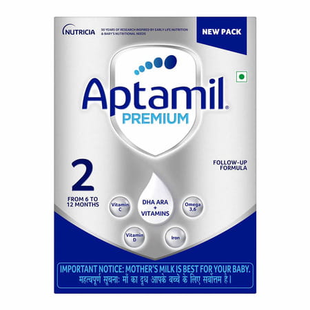Aptamil Premium | 2 Follow Up Formula | From 6 To 12 Months | Box 400 Gm