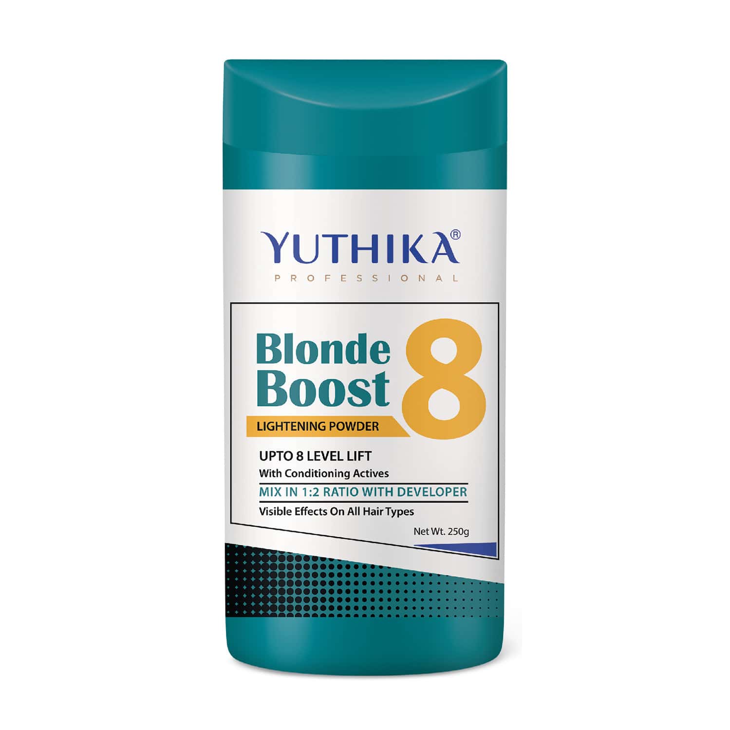 Yuthika Professional Blonder Powder For Hair 250g Multi Techniques Hair Lightning