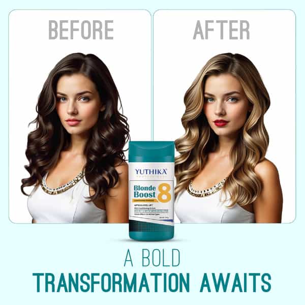 Yuthika Professional Blonder Powder For Hair 250G Multi Techniques Hair Lightning