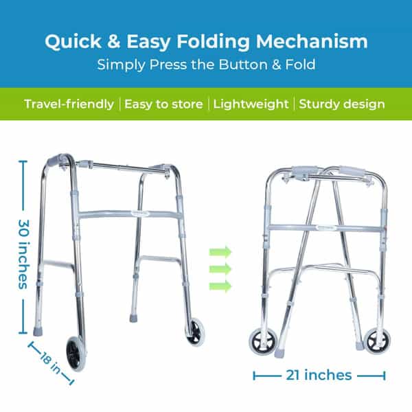 Everactiv Walker With Wheels