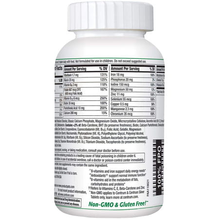 Centrum Multivitamin Tablets | 200 Count