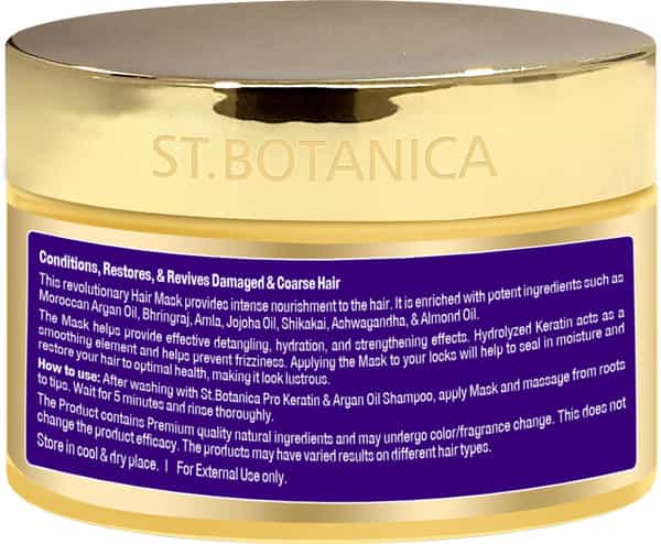 Stbotanica Pro Keratin & Argan Oil Hair Mask - 200 Ml