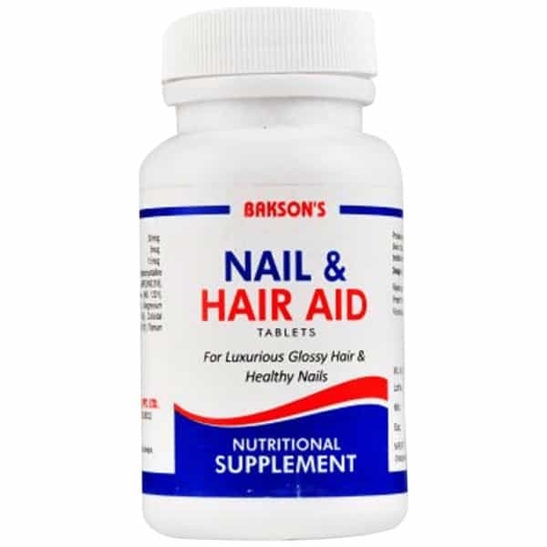 Dr Bakshi's Bakson Homoeopathy Nail And Hairaid Capsule 50