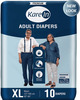 Kare In Premium Adult Diapers Xl Waist 127-165 Cm ( 50-65 ) Tape Style Wetness Indicator 10 No'S