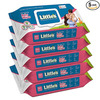Little's Soft Cleansing Baby Wipes Lid | 80 Wipes (Pack Of 5)
