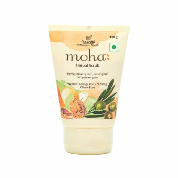 Moha Herbal Face Scrub Tube Of 200 G (Buy 1 Get 1 Free)