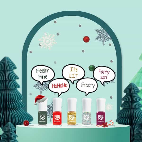 Myglamm Popxo Makeup Mini Nail Kit Sleighin