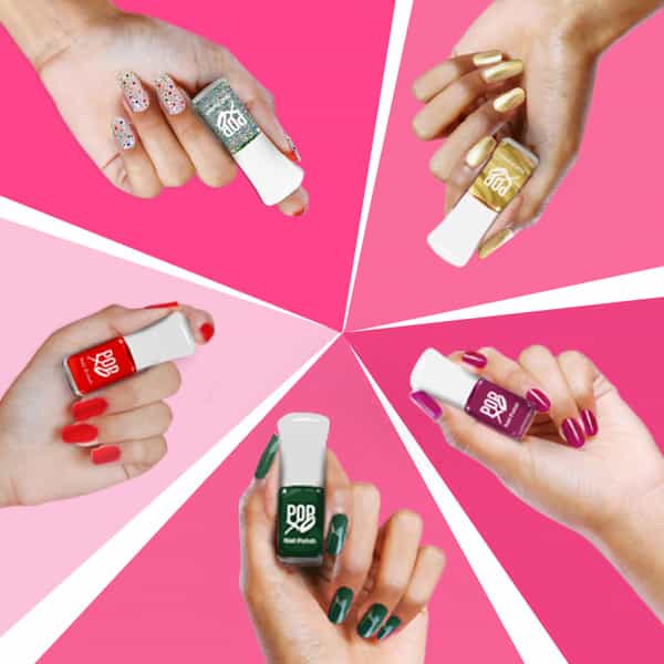 Myglamm Popxo Makeup Mini Nail Kit Sleighin