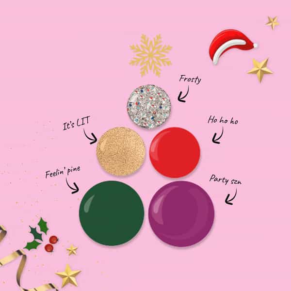 Myglamm Popxo Makeup Mini Nail Kit Sleighin