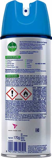 Dettol Back To School Kit (Clinical Strength Sanitizer Disinfectant Wipes & Disinfection Spray)