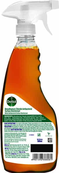 Dettol Back To School Kit (Clinical Strength Sanitizer Disinfectant Wipes & Disinfection Spray)