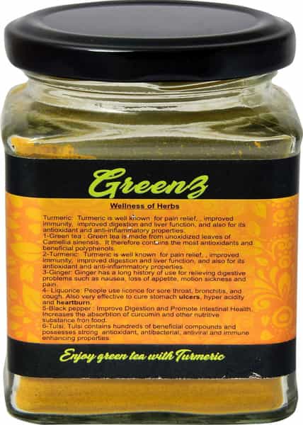 Smw's Greenz Turmeric Immunity Kadha(Haldi Doodh)- 60 Servings