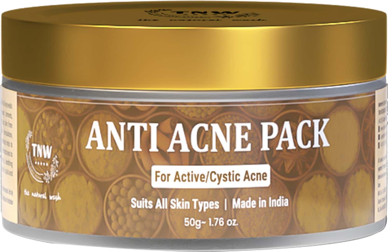 Tnw The Natural Wash Anti Acne Face Pack For Acne And Pimple Free Skin - 50 Ml