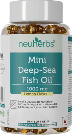 Neuherbs Mini Deep Sea Fish Oil 60 Softgel