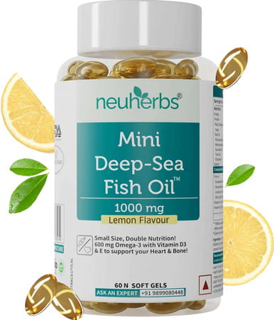 Neuherbs Mini Deep Sea Fish Oil 60 Softgel