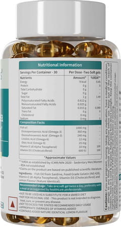 Neuherbs Mini Deep Sea Fish Oil 60 Softgel