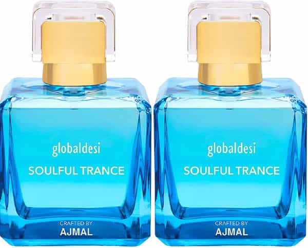 Global Desi Soulful Trance Pack Of 2 Eau De Parfum 100Ml For Women Crafted By Ajmal