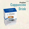 Progen Cappuccino Drink | 15 G Of High Biological Value Protein Per Meal | Pack Of 7 | 105 Gm