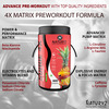 Naturyz Surge 4X Pre Workout Supplement With Beta-Alanine | L-Citrulline & 11 Nutrients (400 Grams)