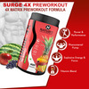 Naturyz Surge 4X Pre Workout Supplement With Beta-Alanine | L-Citrulline & 11 Nutrients (400 Grams)