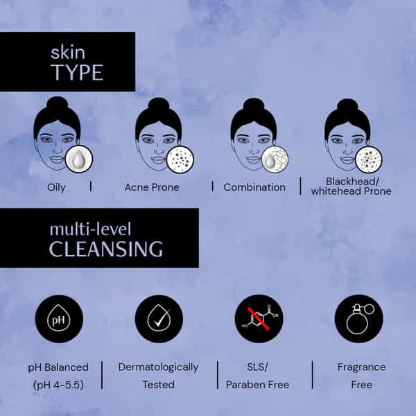 Deconstruct Salicylic Acid Oil Control Facewash- 0.5% Salicylic Acid + 1% Niacimide (100Ml)