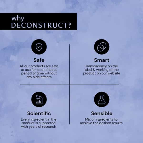 Deconstruct Salicylic Acid Oil Control Facewash- 0.5% Salicylic Acid + 1% Niacimide (100Ml)