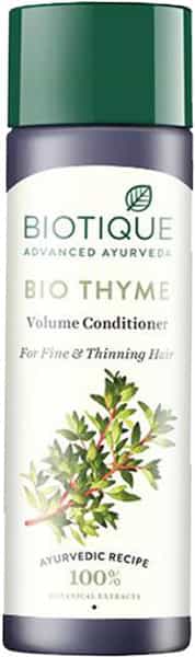 Biotique Bio Thyme Volume Conditioner For Fine & Thinning Hair 180 Ml
