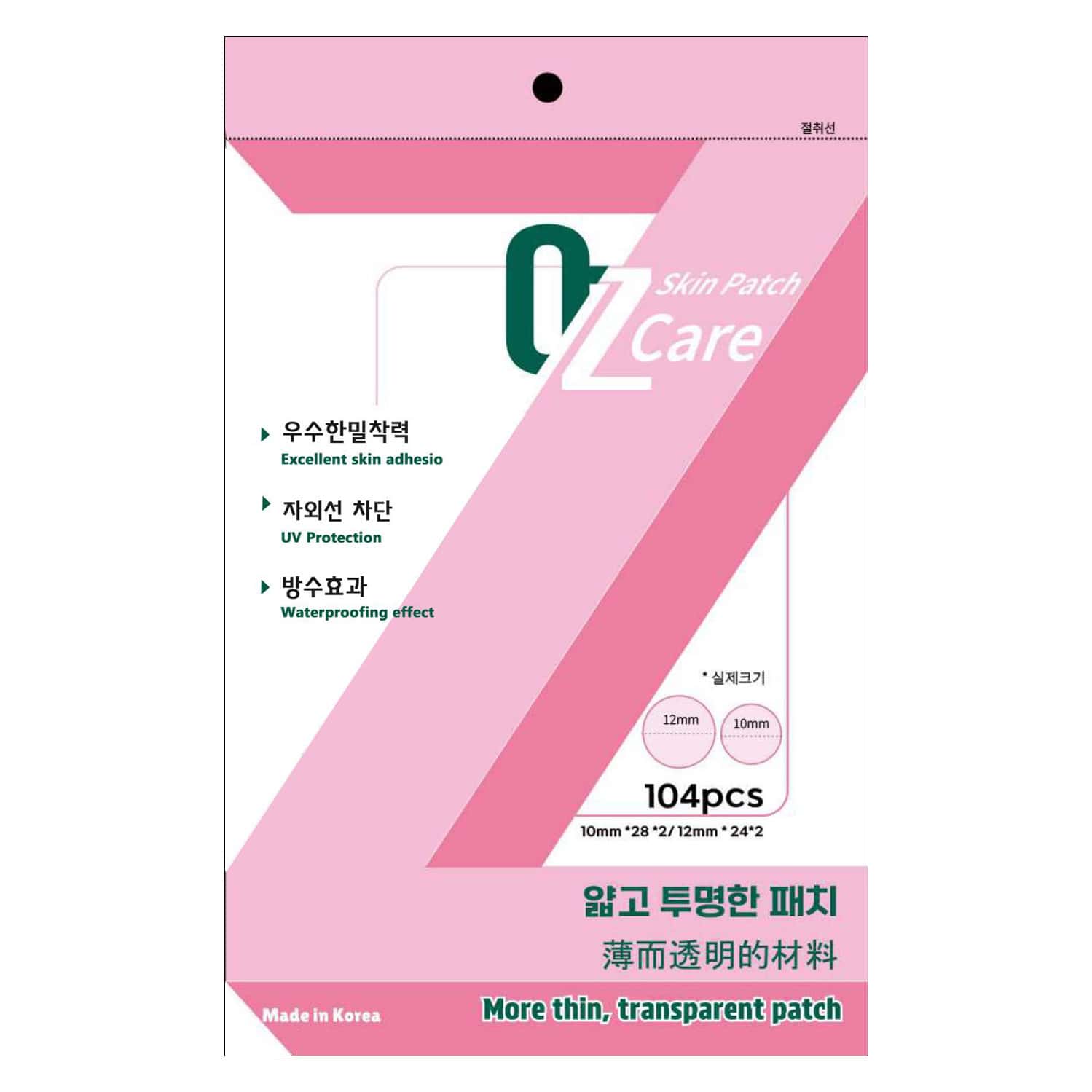 Oz Care Skin Patch- 104 Pcs