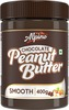 Alpino Chocolate Peanut Butter Smooth 400G Jar - Creamy - High Protein Peanut Butter Vegan
