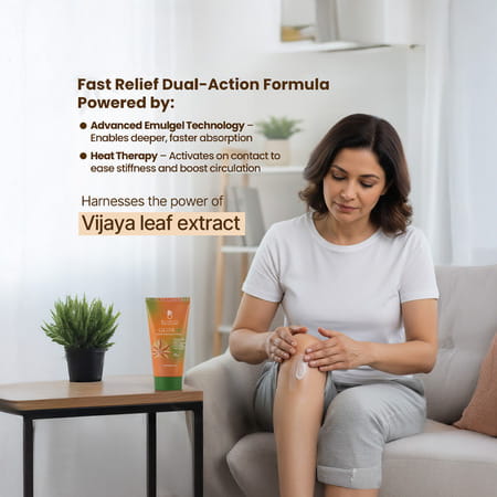 Boheco Glide+ Gel For Joint Pain Relief | With Vijaya Leaf Extract & Shallaki Extract | 50gm
