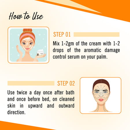 Keya Seth Aromatherapy Skin Damage Control Cream + Serum45gm