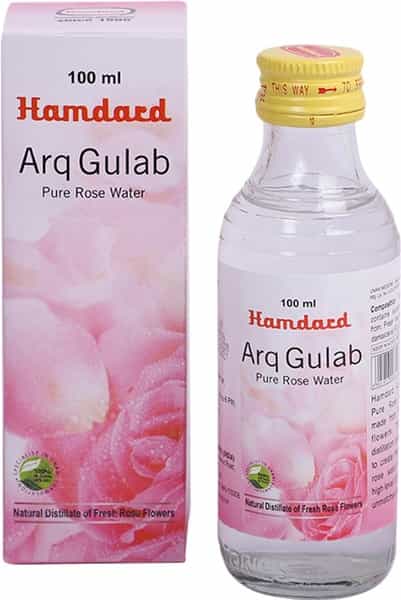 Hamdard Arq Gulab - Pure Rose Water - 100Ml
