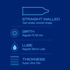 Durex Invisible Super Ultra Thin Condoms For Men - 10S