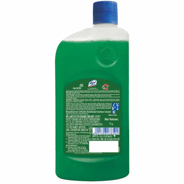 Lizol Jasmine Disinfectant Floor Cleaner Bottle Of 1000 Ml