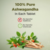Four Seasons Ashwagandha Tablet - 60 Tabs | Stress Relief | Rejuvenates Mind & Body (Pack Of 2)
