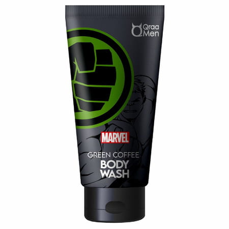 Qraa Hulk Green Coffee Body Wash - 200g