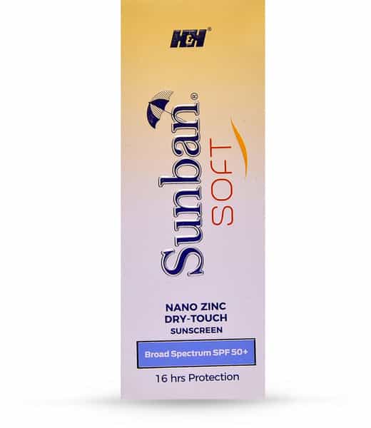Sunban Soft Broad Spectrum Spf Spf 50+ Sunscreen Gel 75Gm
