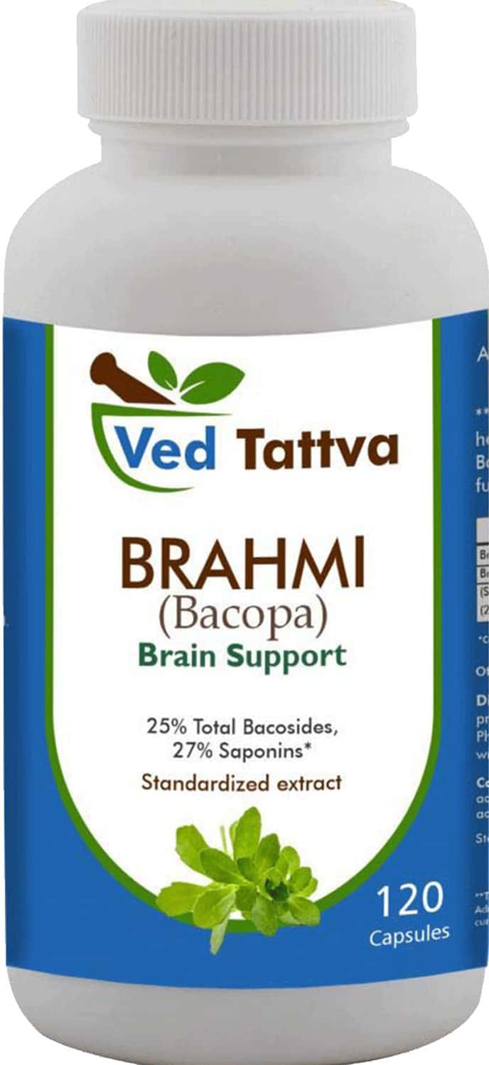 Ved Tattva Brahmi 120 Capsules (Pack Of 4)