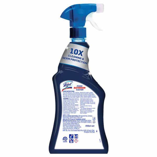 Lizol Power Bathroom Cleaner Bottle Of 450 Ml