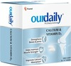 Ourdaily Calcium & Vitamin D3 - Organic Source Calcium With Vitamin D3-Teens And Adults 120 Tablets