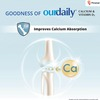 Ourdaily Calcium & Vitamin D3 - Organic Source Calcium With Vitamin D3-Teens And Adults 120 Tablets